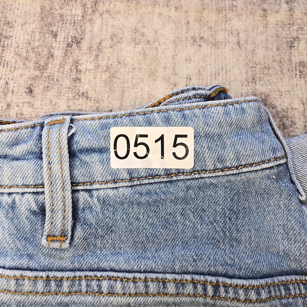 BDG High Rise Stretch Roll Hem Shorts Womens 26 Denim Cuffed Urban Outfitters - Picture 8 of 9
